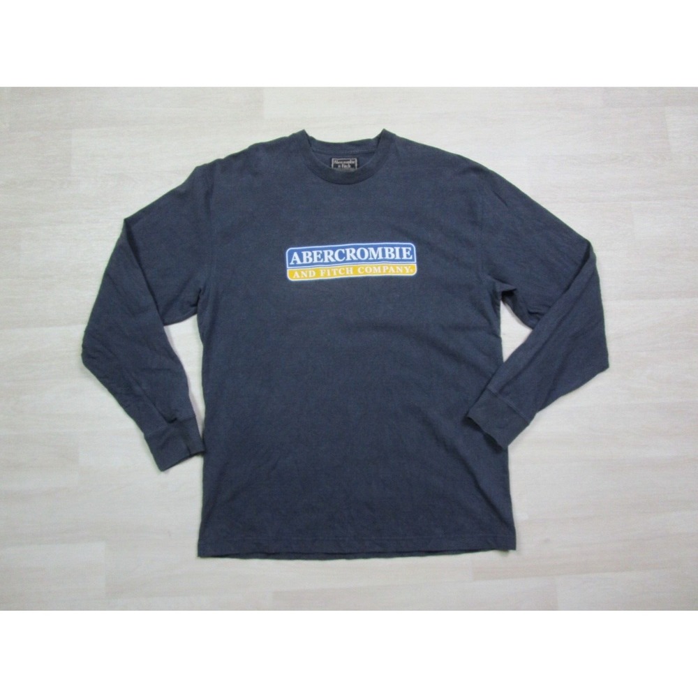 Abercrombie & Fitch Vintage Long Sleeve T Shirt‎ (XL) 1990's A&F Company Preppy